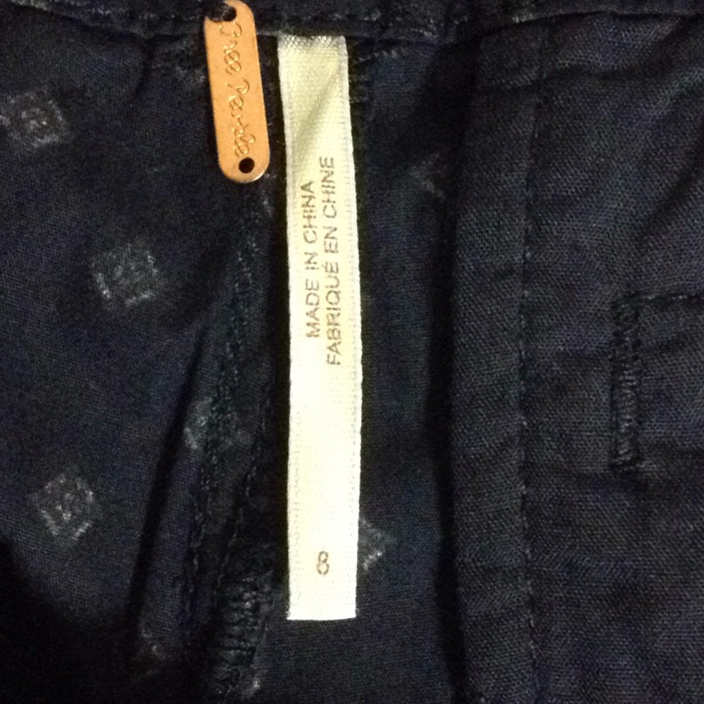 NWOT! Free People flea market trouser pants - Picture 3 of 5